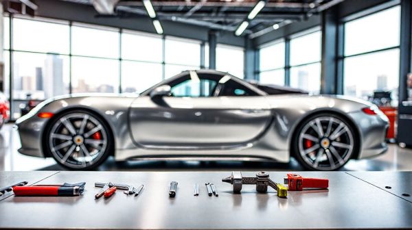 Les services innovants du garage Porsche à Lille